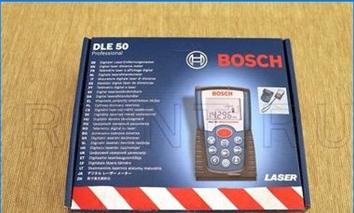 Telemetro laser Bosch DLE 50 Professional - scatola