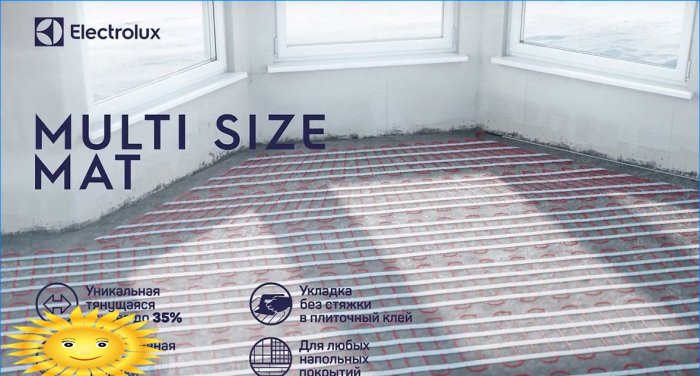 Riscaldamento a pavimento Electrolux Multi Size Mat