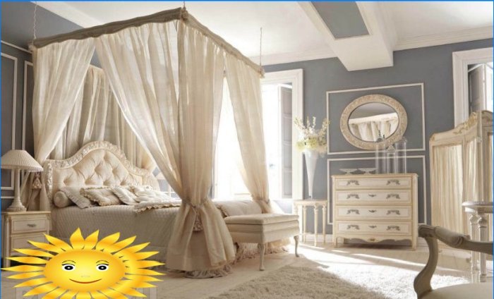 22 idee per creare e usare un baldacchino