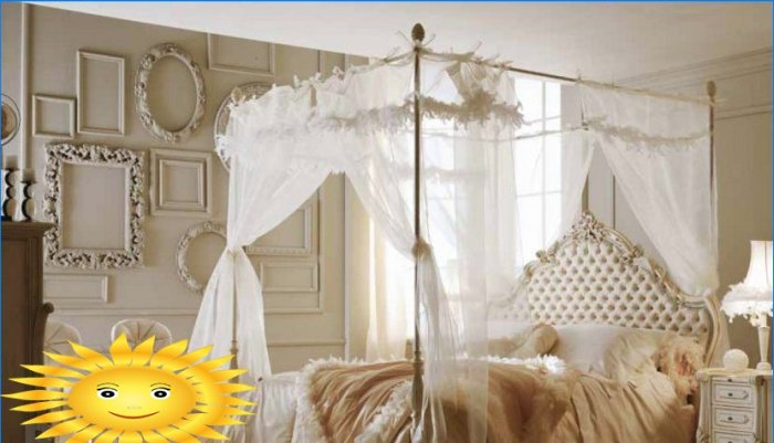 22 idee per creare e usare un baldacchino
