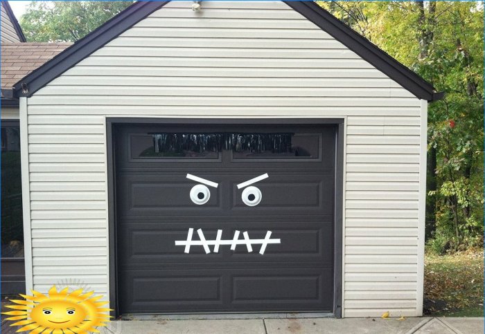 Il garage originale è una bella casa per la tua auto