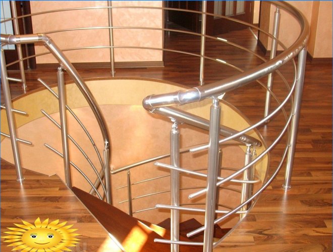 Materiali per corrimano e ringhiere per scale