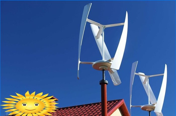 Elettricità gratuita o come ottenere luce dal vento