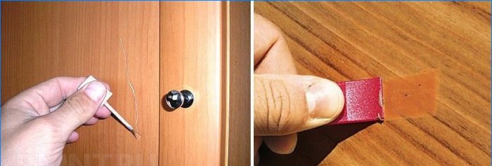 Riparazione di porte interne fai-da-te
