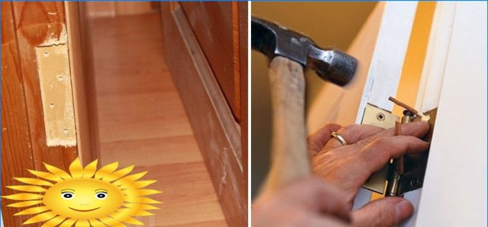 Riparazione di porte interne fai-da-te