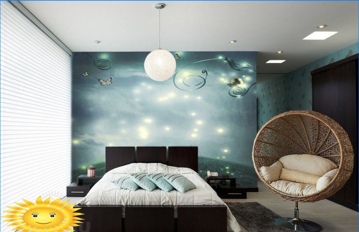 Soffitto teso sul muro