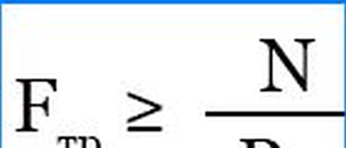 Calcolo della sezione trasversale di una barra di tensione