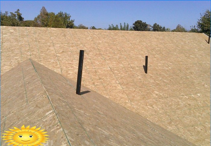 Stecca solida per tetto in aggraffatura
