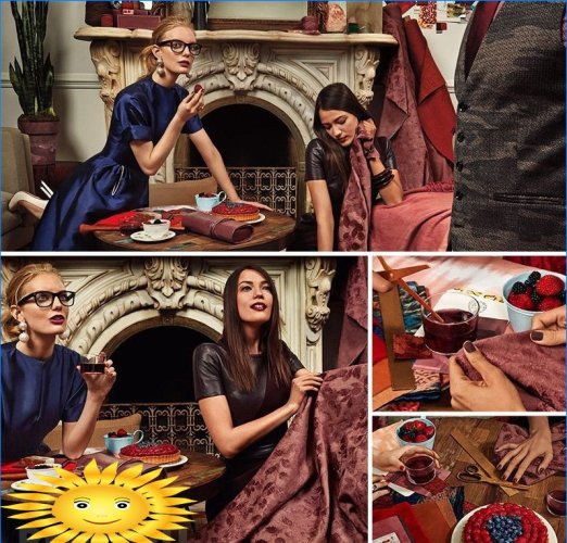 Marsala color vino - una tendenza della moda del 2015 negli interni