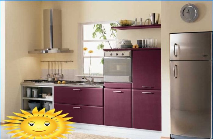 Marsala color vino - una tendenza della moda del 2015 negli interni