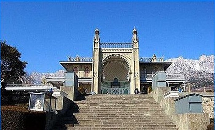 L'ingresso principale del Palazzo Vorontsov