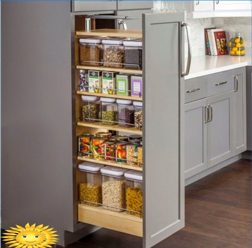 Tre aree di stoccaggio in cucina: come posizionare tutto correttamente