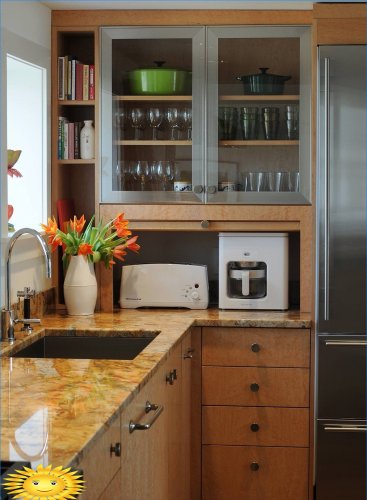 Tre aree di stoccaggio in cucina: come posizionare tutto correttamente