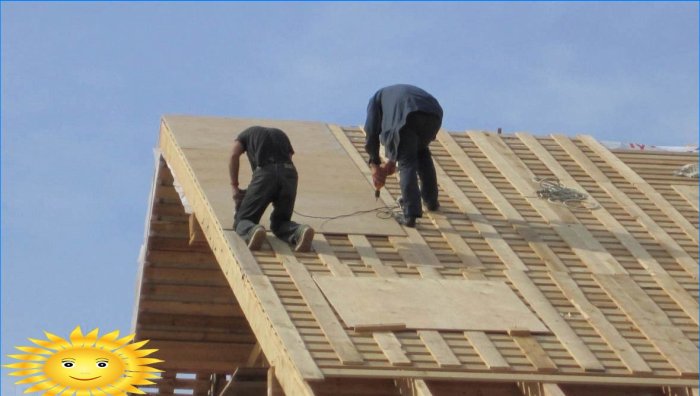 Costruzione e installazione di coperture con giunti a doppia aggraffatura