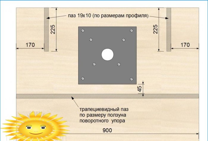 Tavolo di fresatura fai-da-te per un router manuale, istruzioni dettagliate