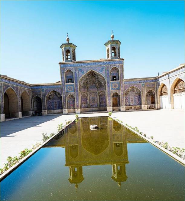 Vista esterna della moschea Nasir al-Molka