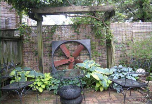 Progettazione dell'appezzamento di giardino