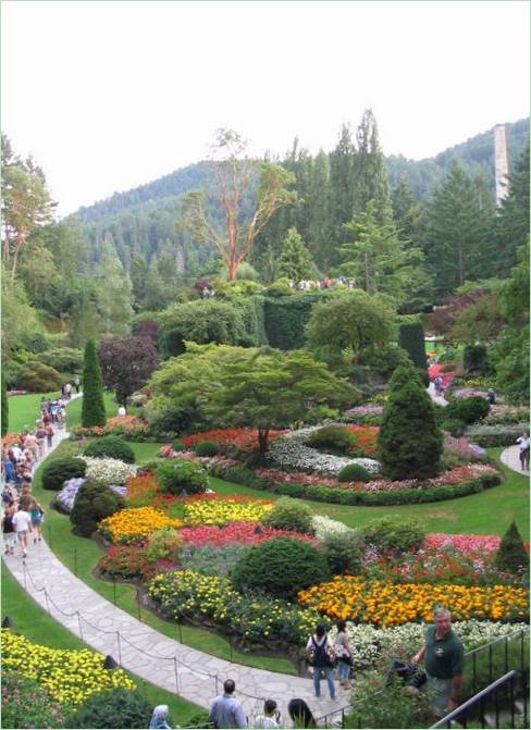 Giardini Butchart nella Columbia Britannica
