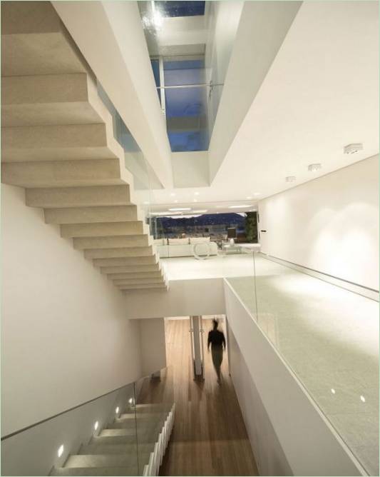 Design degli interni della residenza Urca in Brasile