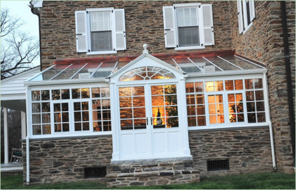 Orangerie sul terreno