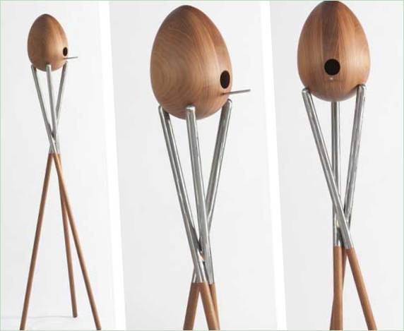 Casetta per uccelli di design di Curtis Popp