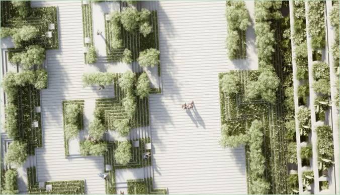 Design del giardino Magic Breeze
