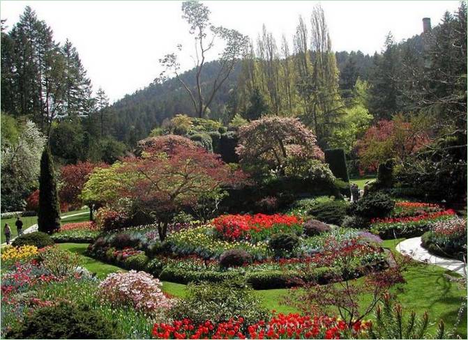 Giardini Butchart, Columbia Britannica