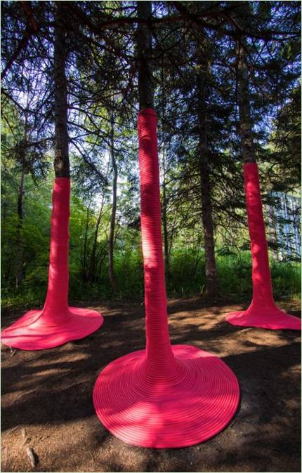 L'installazione "Pink Punch" di Nick Croft e Michaela McLeod