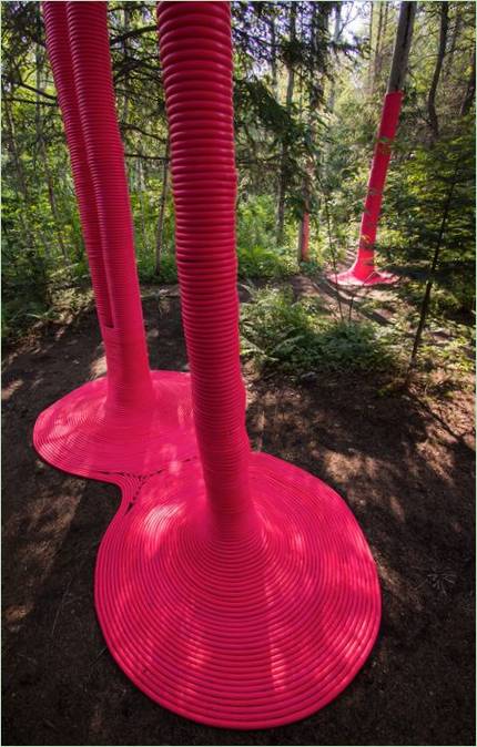 Installazione "Pink Punch" di Nick Croft e Michaela McLeod