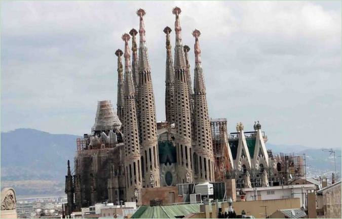 Chiesa cattolica della Sagrada Família a Barcellona