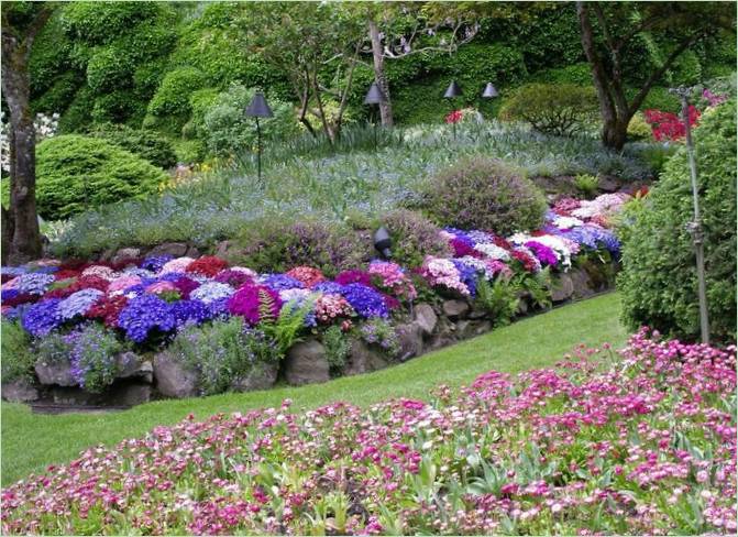 Giardini Butchart nella Columbia Britannica