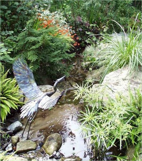 Progettazione dell'appezzamento di giardino