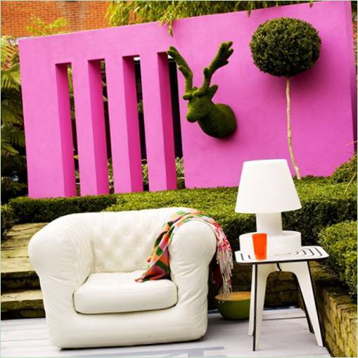 Un giardino dai colori vivaci