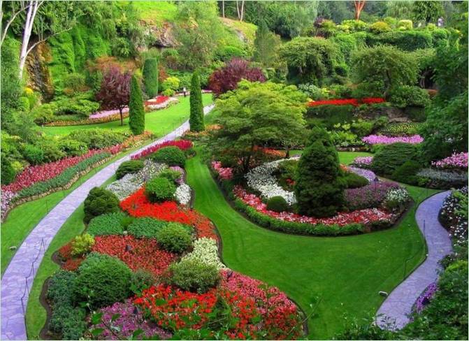 Giardini Butchart, Columbia Britannica