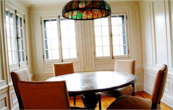 Design degli interni di una sala da pranzo