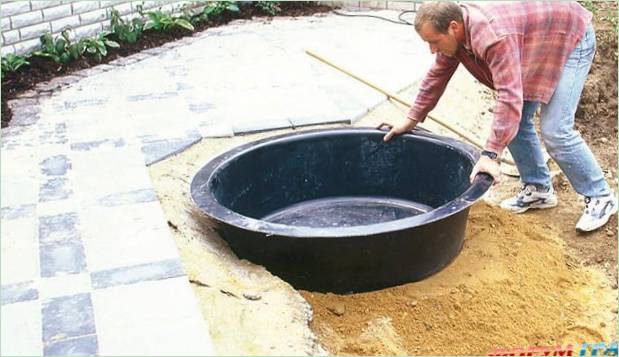 Un piccolo giardino di design