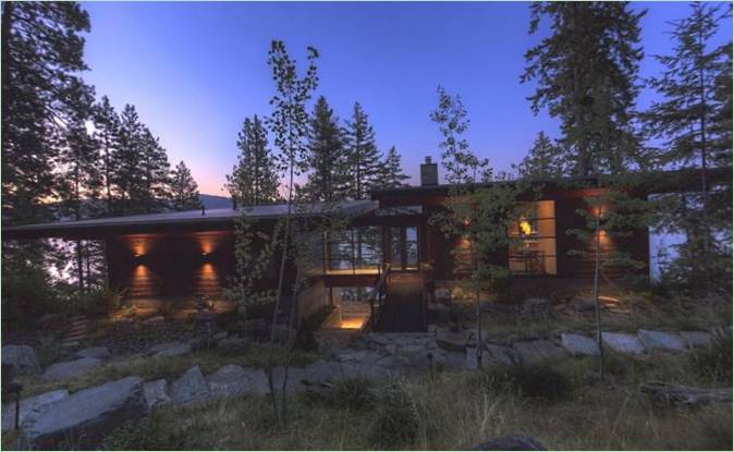 Lago Coeur d'Alene design di condominio negli USA