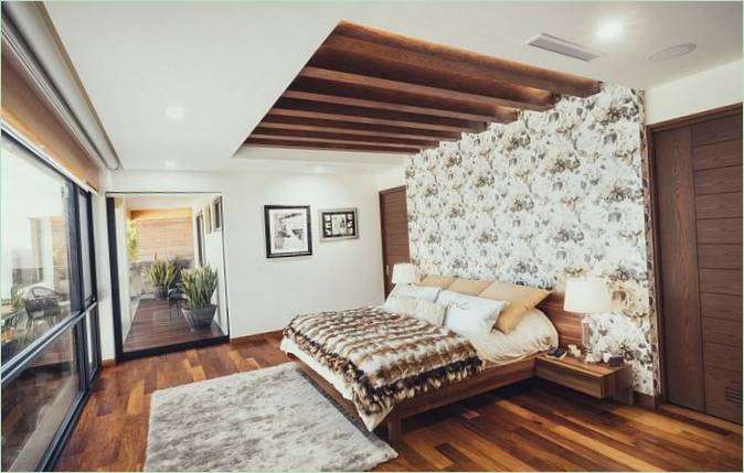 Design degli interni di una villa Residencia R35 in Messico