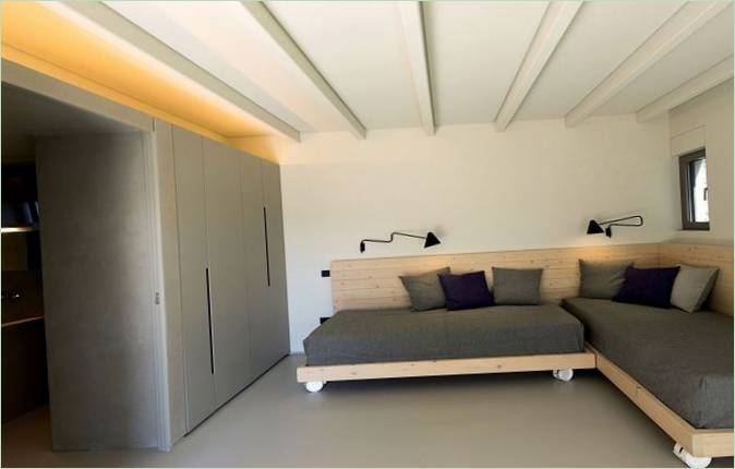 Design degli interni della residenza Notre Ntam