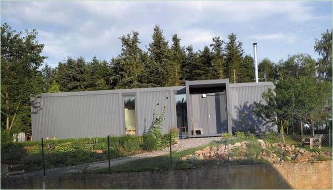 L'originale casa-container in Germania