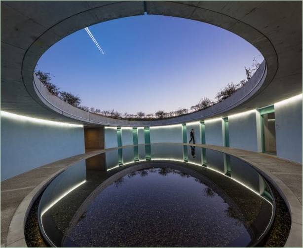 Progettazione di bacini artificiali: la sala ovale del Museo