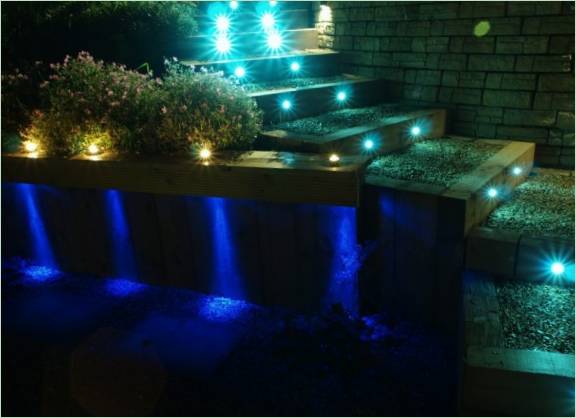 Illuminazione del giardino