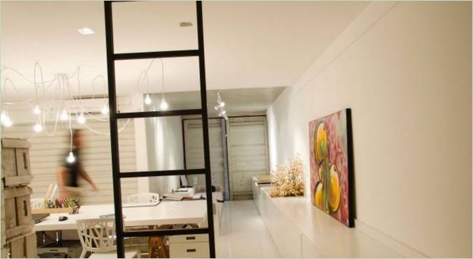 Interno di una casa di H²O Arquetictura in Brasile