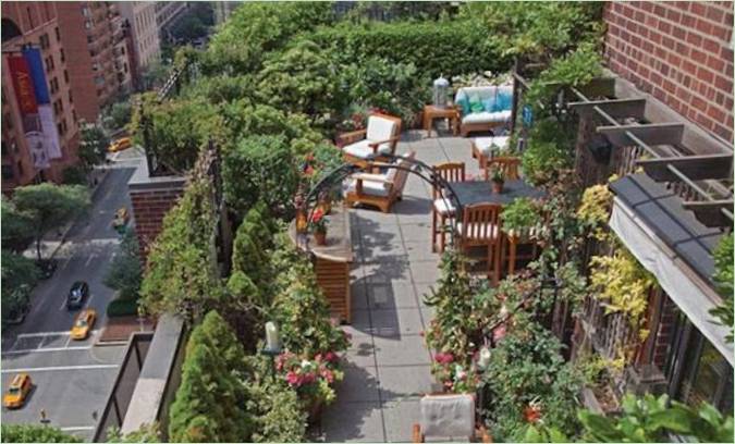 Il giardino pensile in una metropoli