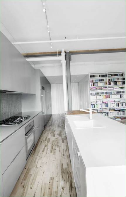 Decorazione d'interni dell'Espace St-Dominique di Anne Sophie Goneau, Québec