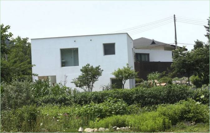 Un interessante progetto di casa sperimentale 9X9 in Corea del Sud