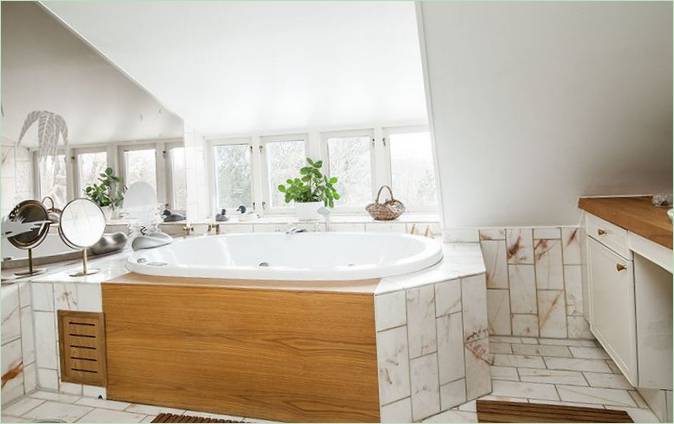 Interno del bagno: Jacuzzi