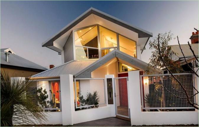 L'esterno di una casa a Perth