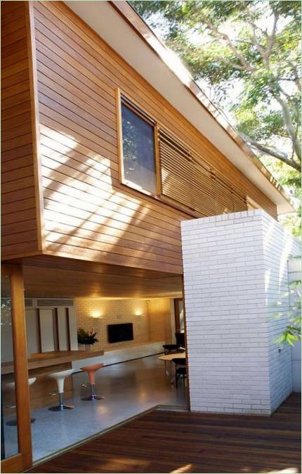 Interno della Royal Park House di Fox Johnston
