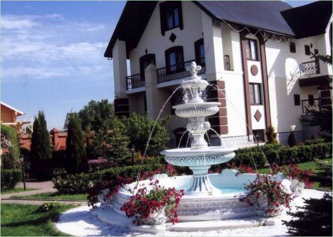 Fontana in giardino